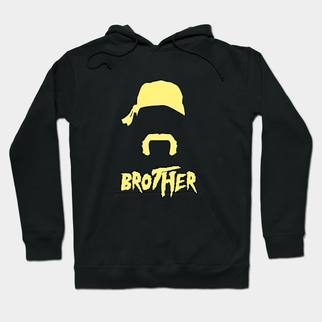 Brother Classic Vector (Yellow) - Hulk Hogan Hoodie by cheesefries